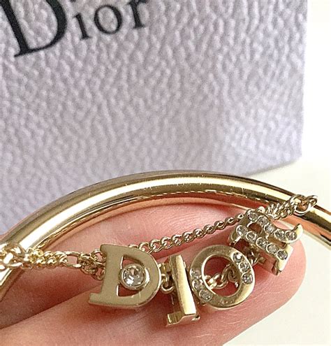 dior bracelet flower|authentic christian Dior bracelets.